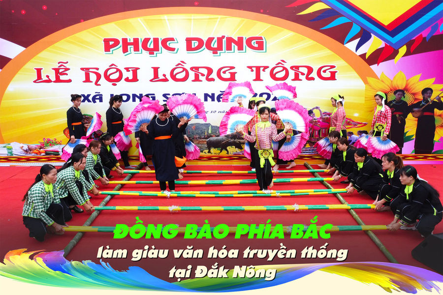 Đồng bào phía Bắc làm giàu văn hóa truyền thống tại Đắk Nông