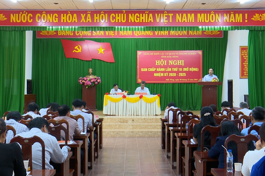 Đảng bộ Khối thực hiện đạt 10/10 chỉ tiêu năm 2024