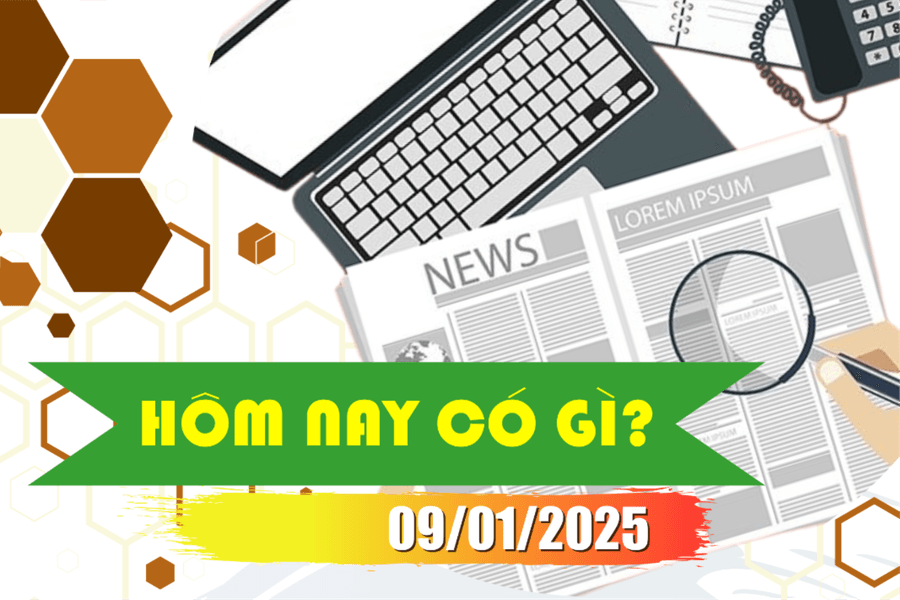 Hôm nay có gì? Ngày 09/01/2025