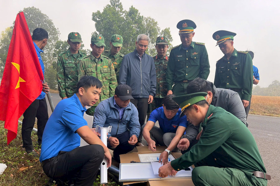 Mặt trận Tuy Đức gắn bó cơ sở, an dân miền biên cương