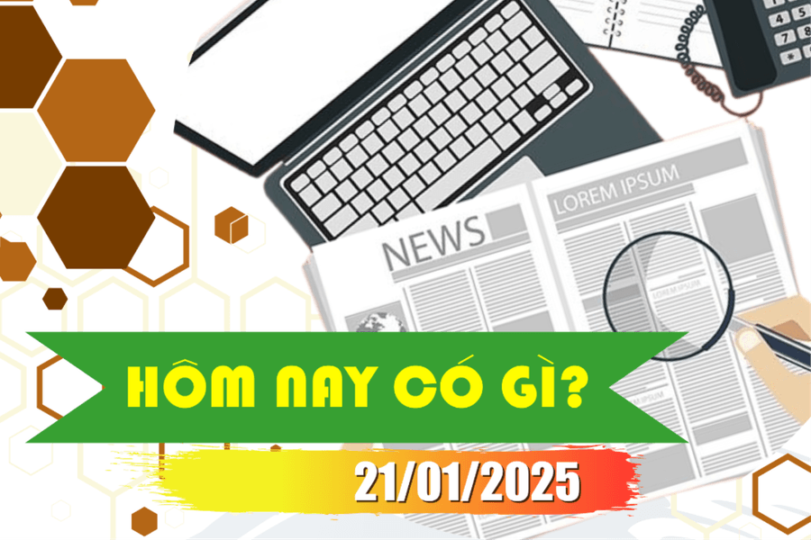 Hôm nay có gì? Ngày 21/01/2025