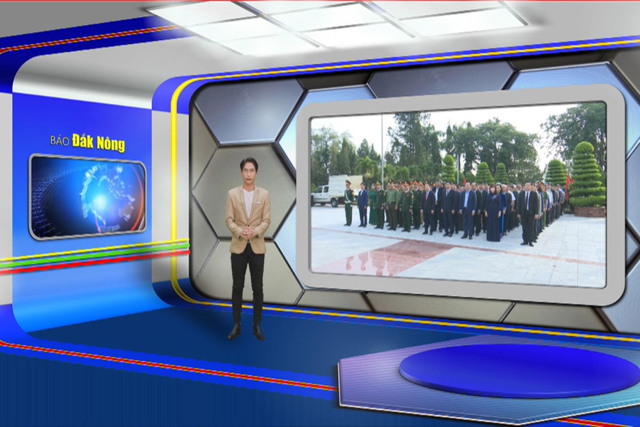 Chương trình Tin tức Đắk Nông ngày 23/1/2025.