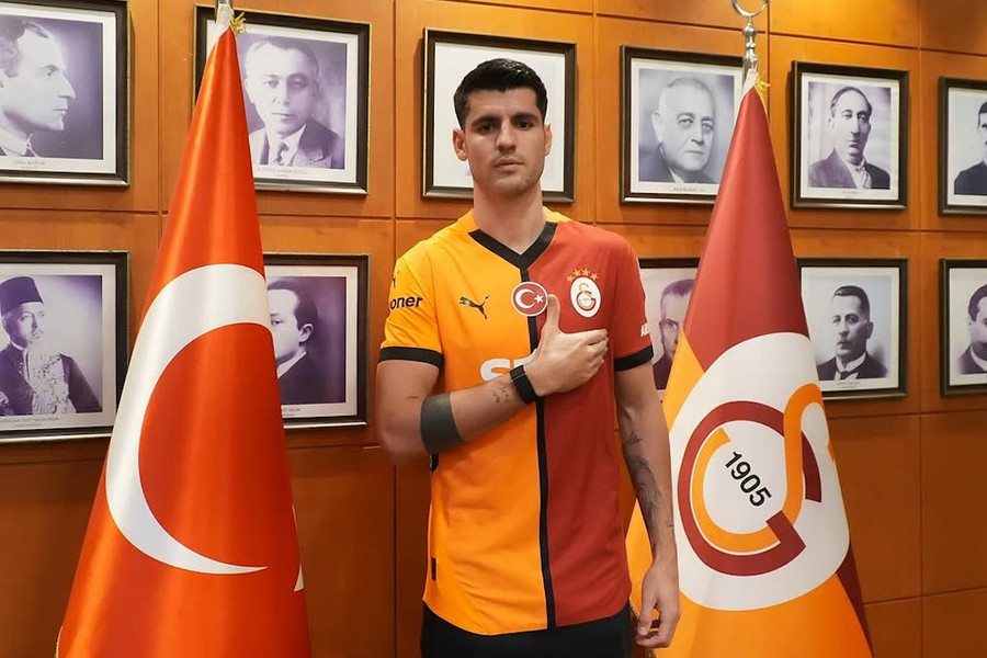 Alvaro Morata gia nhập Galatasaray, kết thúc hành trình 6 tháng tại Milan