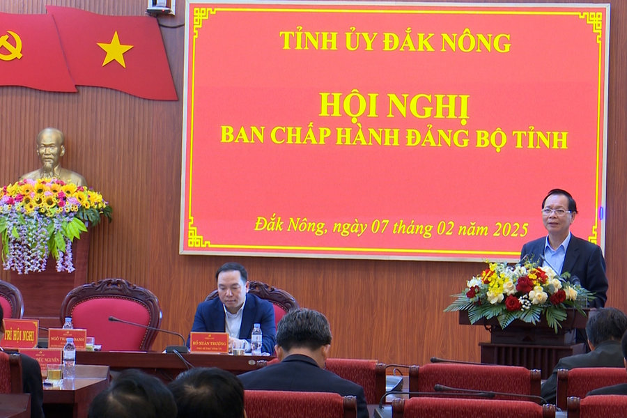 Ban chấp hành Đảng bộ tỉnh Đắk Nông cho ý kiến về các dự án bô xít