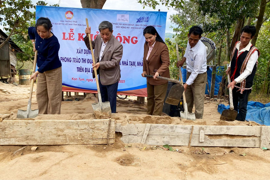 Thành phố Kon Tum quyết tâm xóa nhà tạm, nhà dột nát