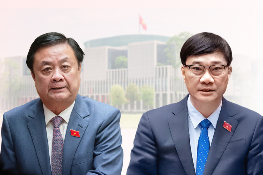 Ông Lê Minh Hoan và Vũ Hồng Thanh giữ cương vị Phó chủ tịch Quốc hội