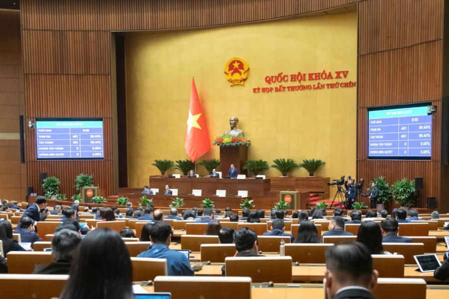 Quốc hội họp về công tác nhân sự, cơ cấu số lượng thành viên Chính phủ