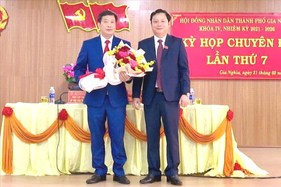 Ông Ngô Đức Trọng làm Chủ tịch UBND TP. Gia Nghĩa