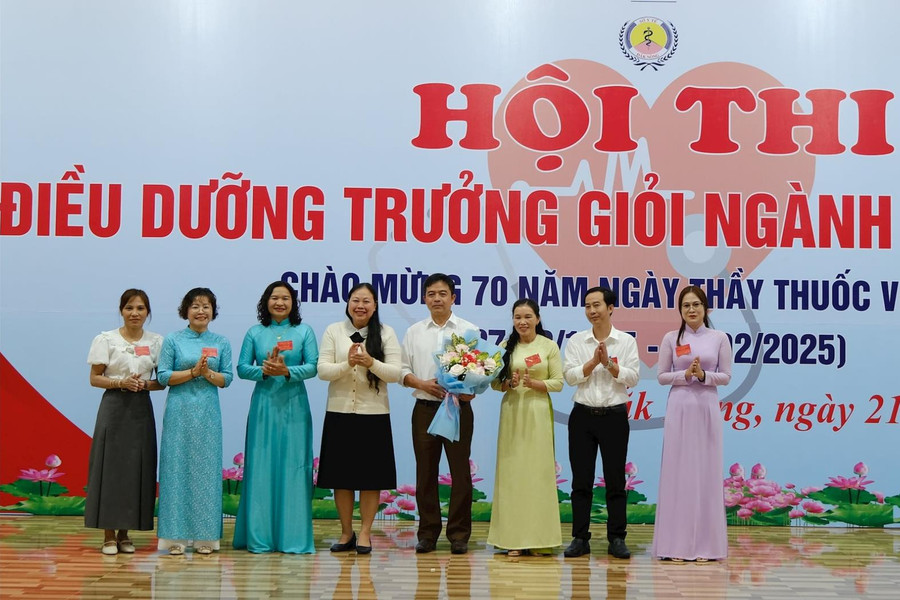 40 thí sinh thi điều dưỡng trưởng giỏi kỷ niệm 70 năm Ngày thầy thuốc Việt Nam
