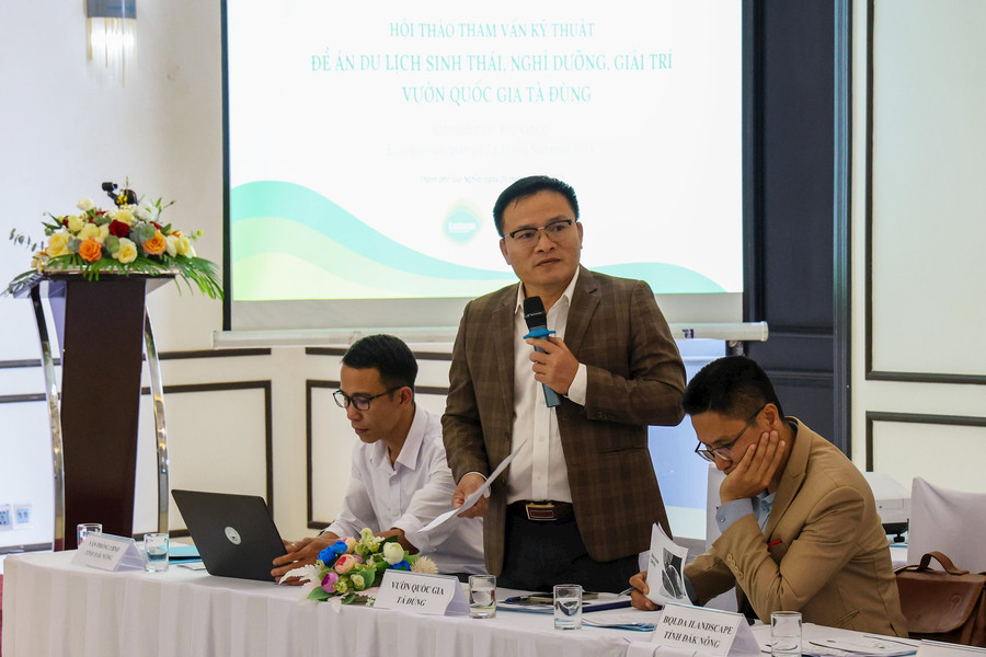 Hội thảo tham vấn đề án du lịch sinh thái Vườn Quốc gia Tà Đùng