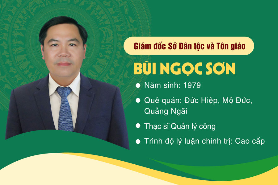 Ông Bùi Ngọc Sơn làm Giám đốc Sở Dân tộc và Tôn giáo Đắk Nông