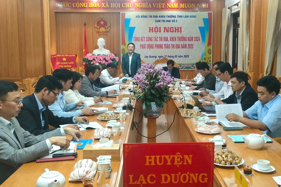 Cụm thi đua số 2 phát động phong trào thi đua năm 2025