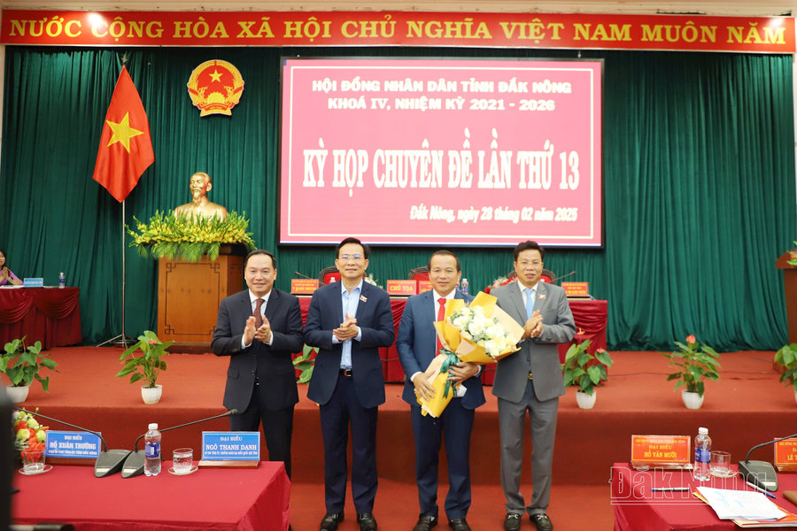 Ông Đỗ Tấn Sương được bầu làm Ủy viên UBND tỉnh Đắk Nông
