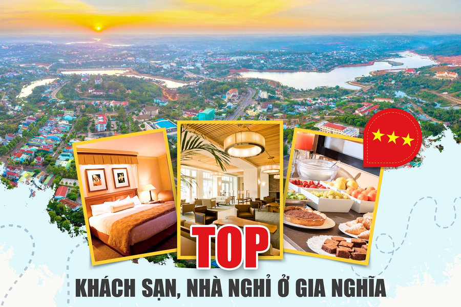 Top khách sạn, nhà nghỉ ở Gia Nghĩa