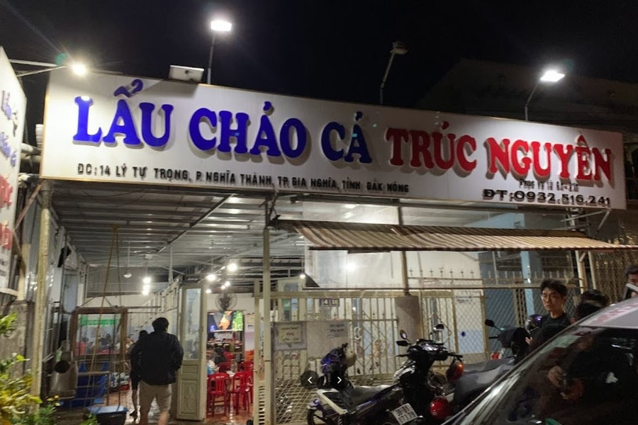 Lẩu cháo cá Trúc Nguyên