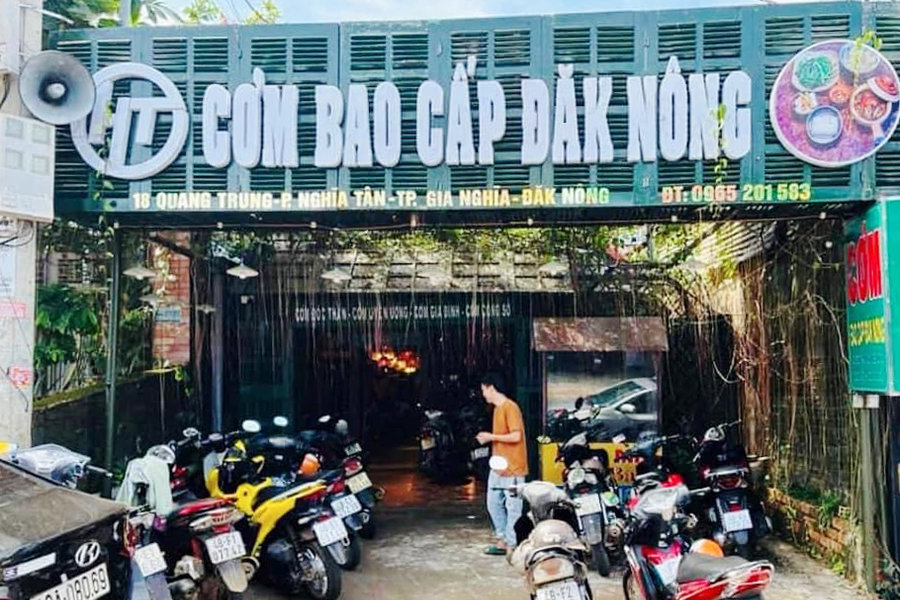 Cơm bao cấp Đắk Nông