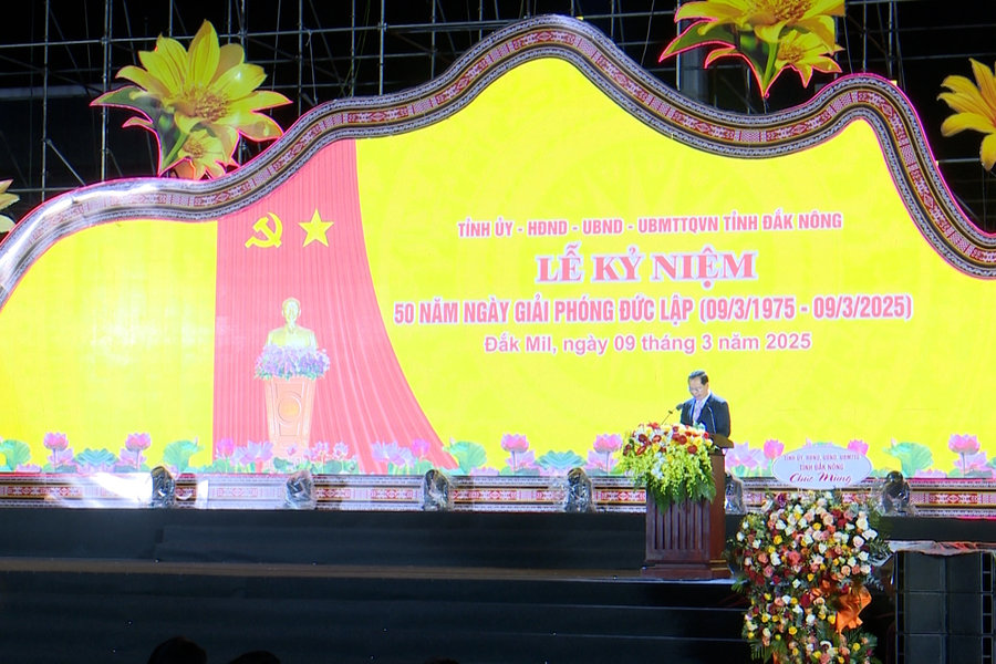 Lễ kỷ niệm 50 năm Ngày giải phóng Đức Lập