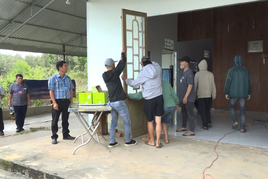 Cư Jút cưỡng chế thu hồi đất thực hiện dự án khu dân cư