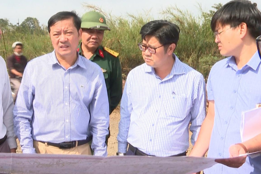 Đẩy nhanh tiến độ thi công dự án tỉnh lộ 2 và 3