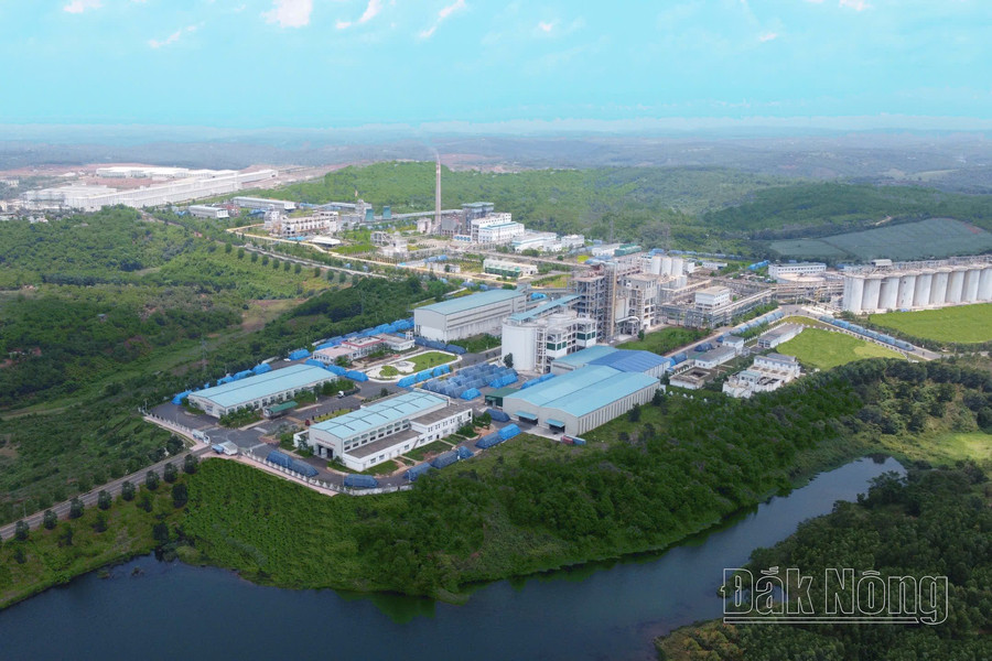 Hình hài trung tâm công nghiệp nhôm Việt Nam