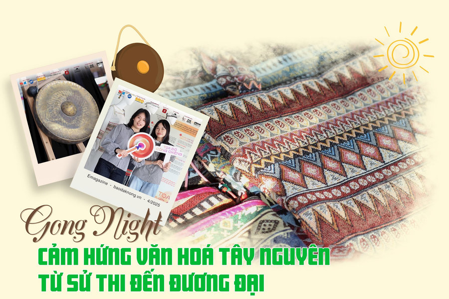 Gong Night - Cảm hứng văn hoá Tây Nguyên từ sử thi đến đương đại