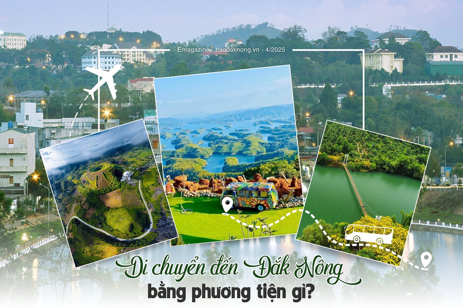 Di chuyển đến Đắk Nông bằng phương tiện gì?