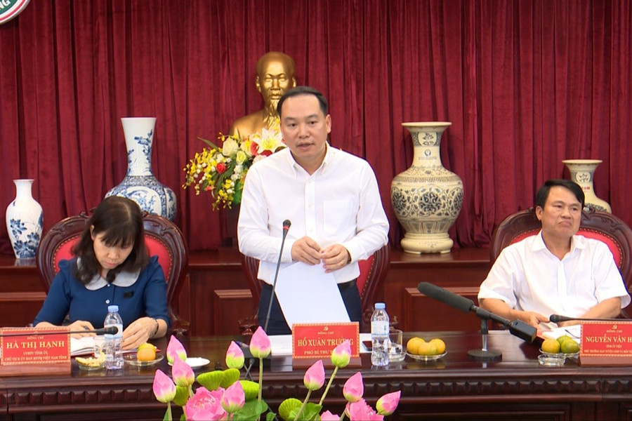 Giao ban công tác dân vận, mặt trận quý I