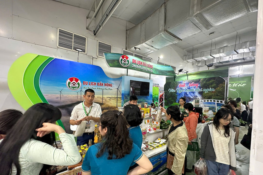 Đắk Nông tham gia Hội chợ du lịch quốc tế Việt Nam 2025