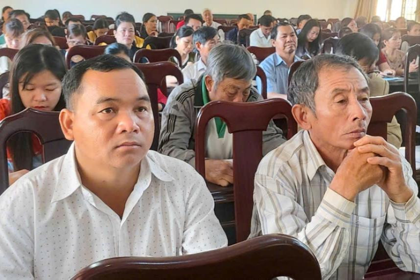 Đắk Song bồi dưỡng lý luận, nghiệp vụ cho 160 cán bộ mặt trận