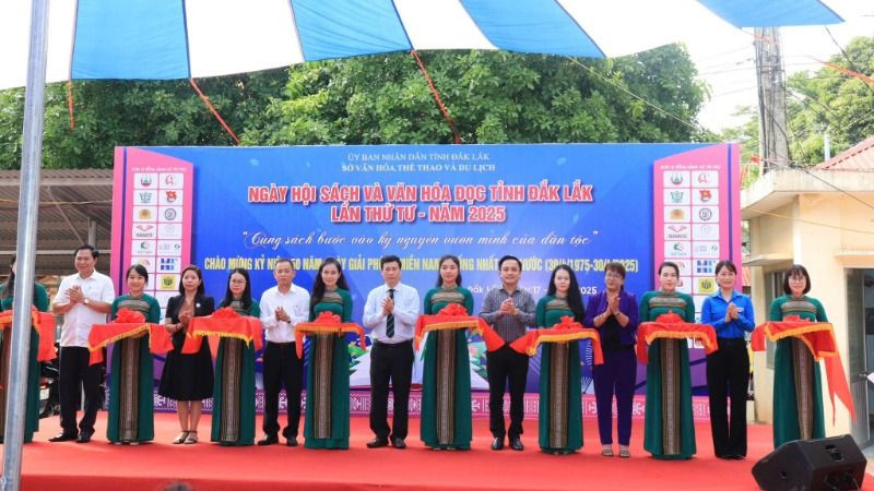 Khai mạc Ngày hội Sách và Văn hóa đọc tỉnh Đắk Lắk lần thứ 4