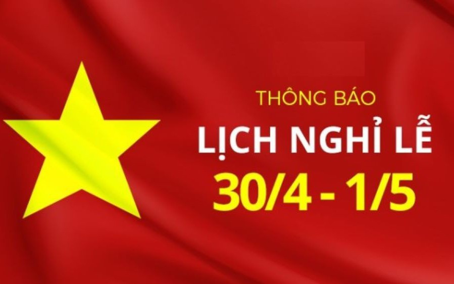 Lịch nghỉ lễ 30/4-1/5 và nghỉ Quốc khánh 2025