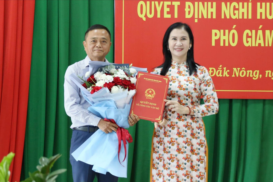 Phó Giám đốc Sở Tài chính Đắk Nông Nguyễn Dưỡng nghỉ hưu