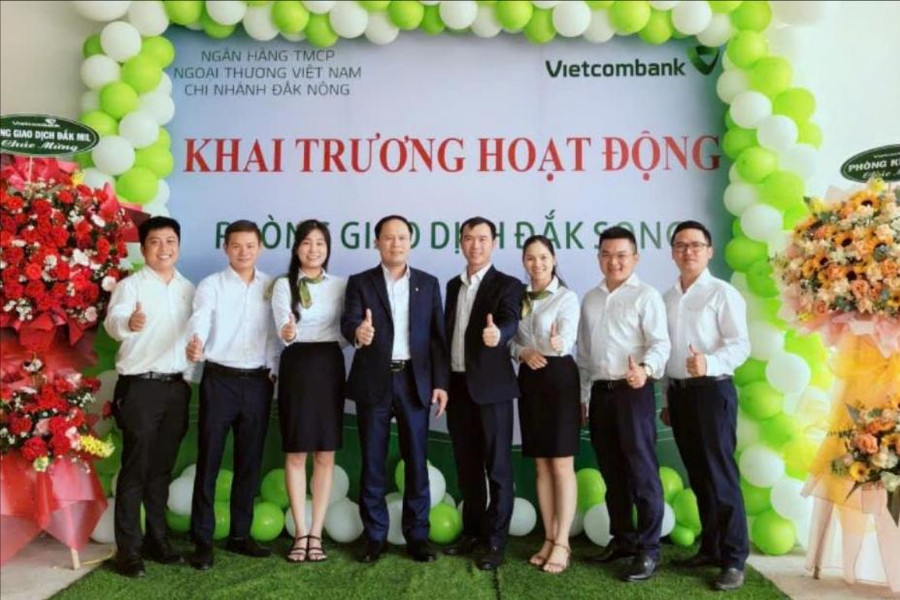 Vietcombank Đắk Nông đạt nhiều kết quả nổi bật trong quý I/2025