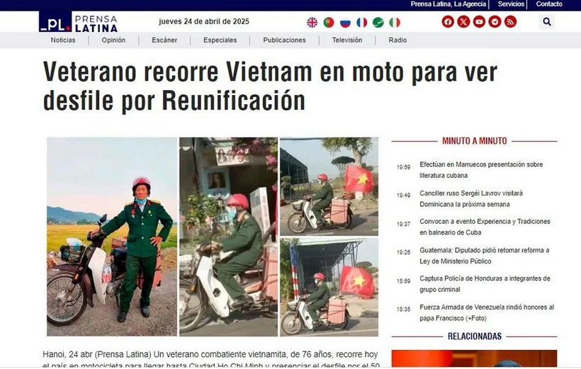 Xúc động với hành trình đánh thức ký ức của người cựu binh Việt Nam