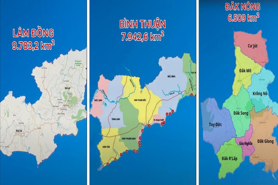 Tỉnh ủy Lâm Đồng ban hành Nghị quyết thống nhất chủ trương hợp nhất tỉnh Lâm Đồng, Bình Thuận và Đắk Nông thành một tỉnh