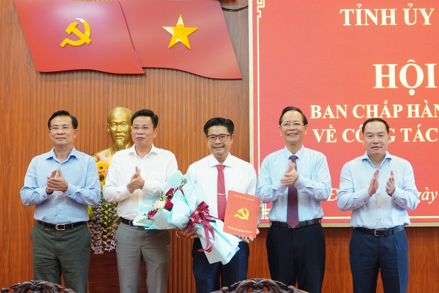 Đồng chí Phan Nhật Thanh tham gia Ban Chấp hành Đảng bộ tỉnh Đắk Nông