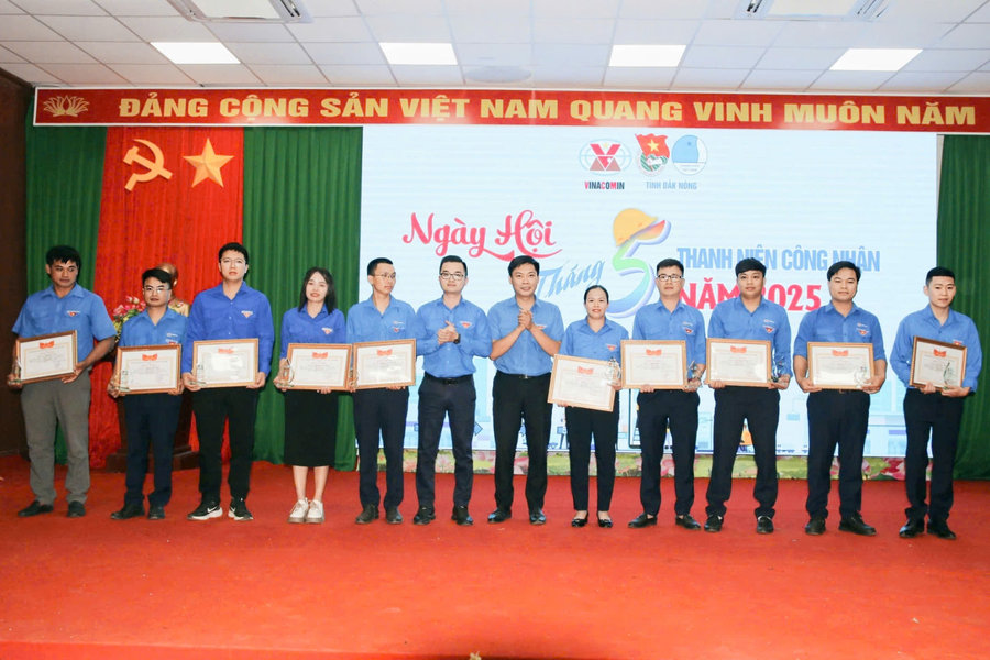 Sôi nổi Ngày hội Thanh niên công nhân Đắk Nông năm 2025