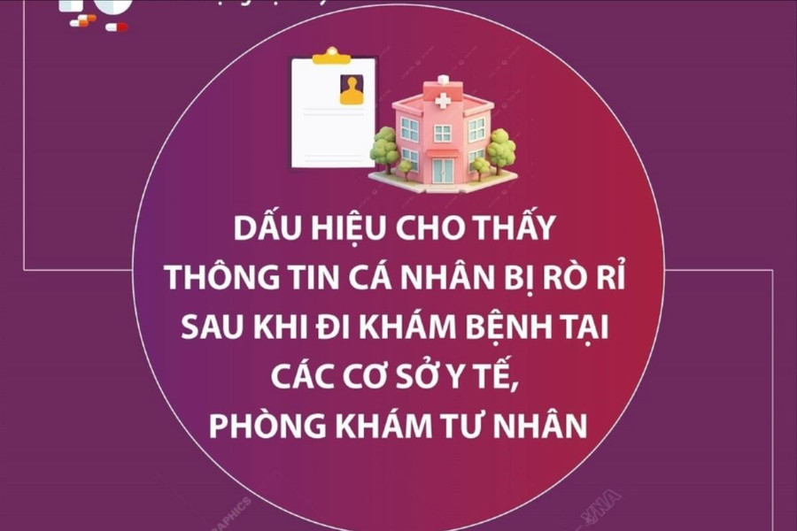 Nguy cơ lộ thông tin cá nhân khi khám bệnh tại cơ sở y tế tư nhân