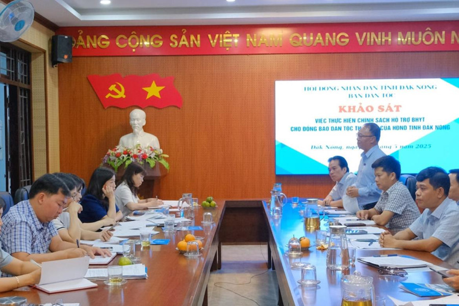 Hơn 45.000 người DTTS tỉnh Đắk Nông được hỗ trợ BHYT theo Nghị định 75