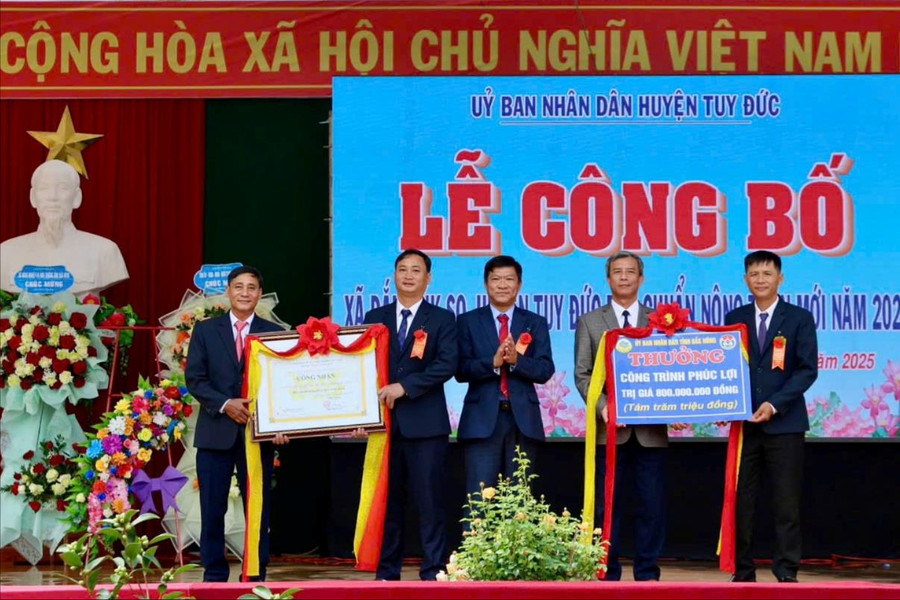 Huyện biên giới Đắk Nông có xã nông thôn mới đầu tiên
