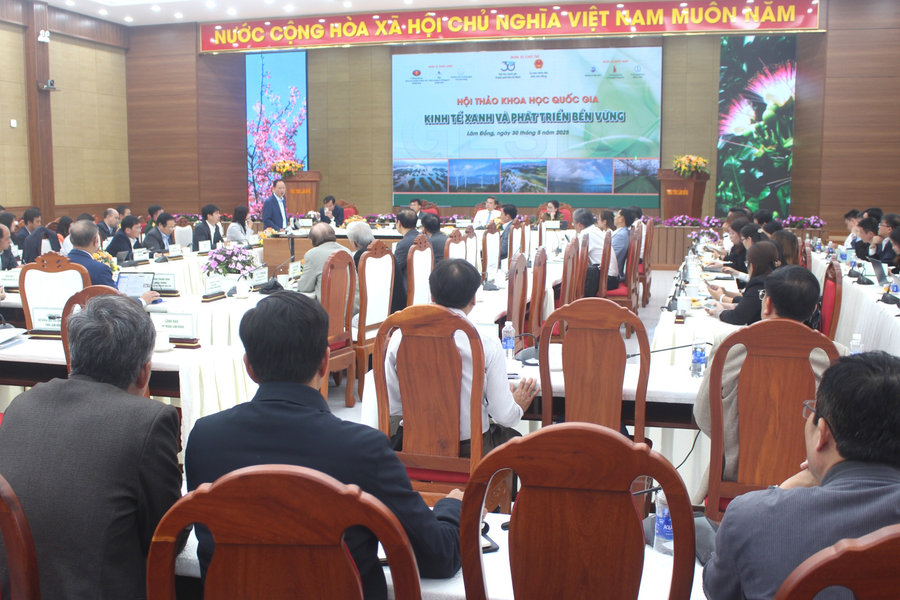 Hội thảo Khoa học quốc gia Kinh tế xanh và phát triển bền vững