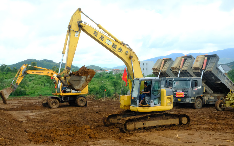 Di Linh: Khởi công xây dựng hạ tầng khu tái định cư phục vụ Dự án Cao tốc Bảo Lộc - Liên Khương
