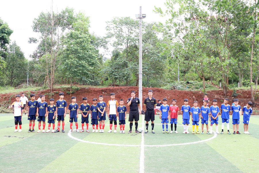 U11 Đắk Glong chiến thắng U11 Tuy Đức với tỉ số 3 - 2