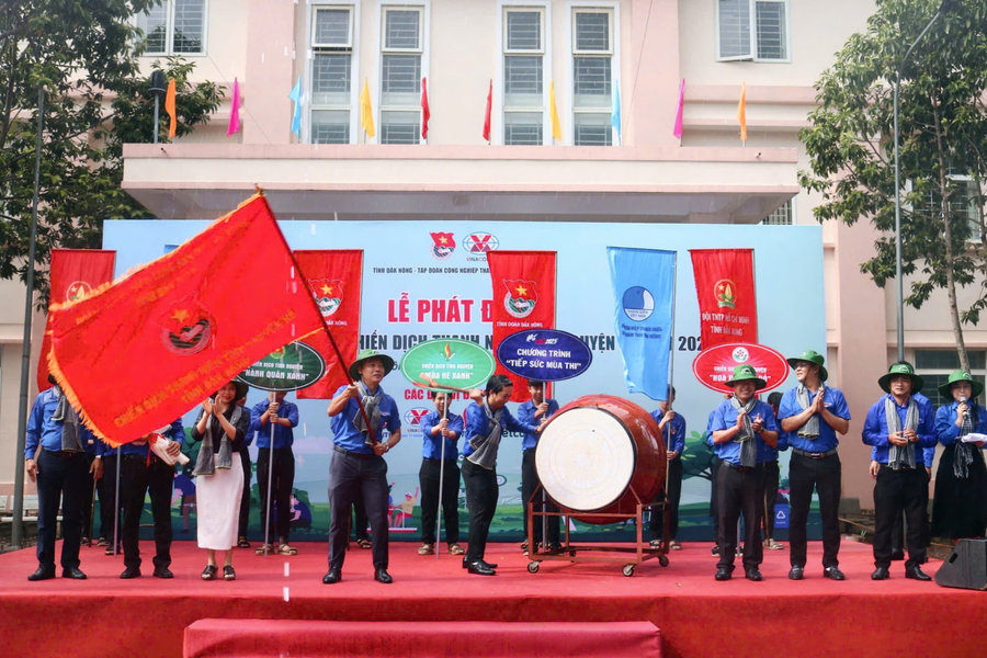 Đắk Nông ra quân Chiến dịch thanh niên tình nguyện hè năm 2025