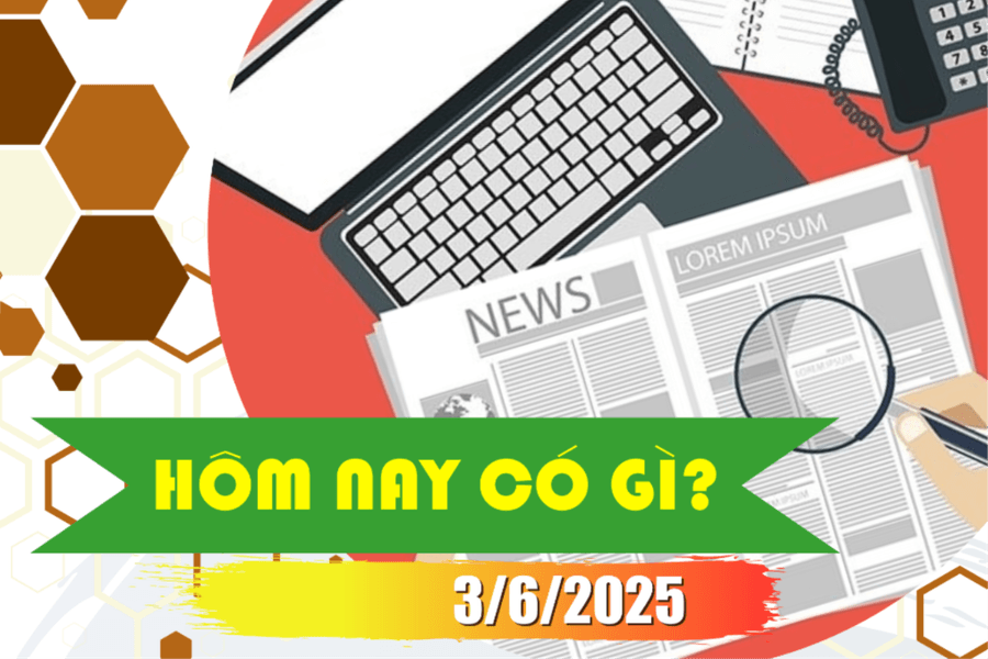 Hôm nay có gì? Ngày 3/6/2025