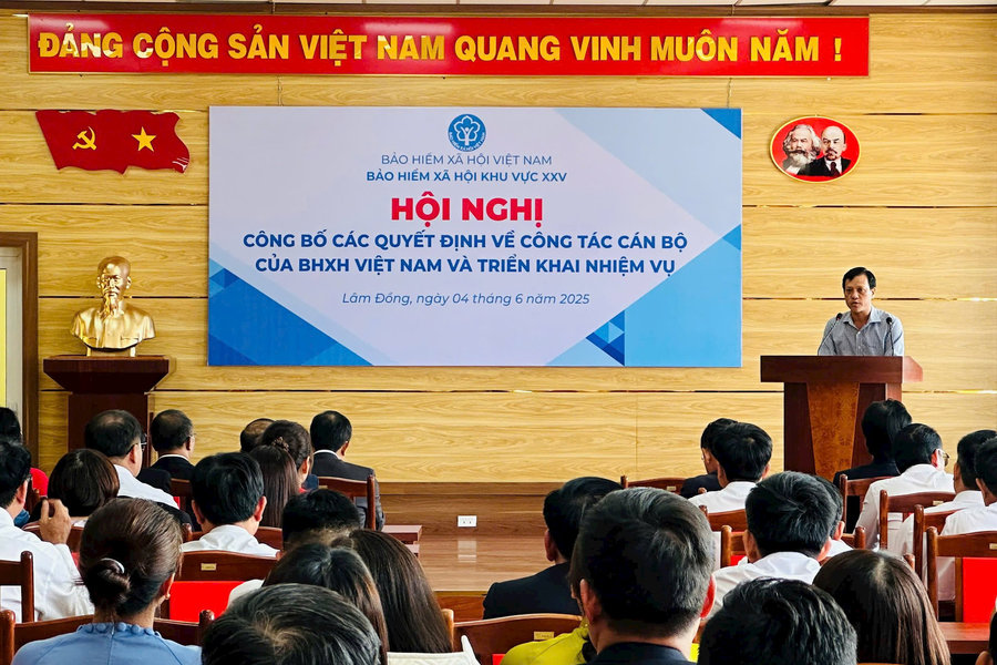 BHXH Khu vực XXV quyết tâm để hoàn thành các chỉ tiêu năm 2025