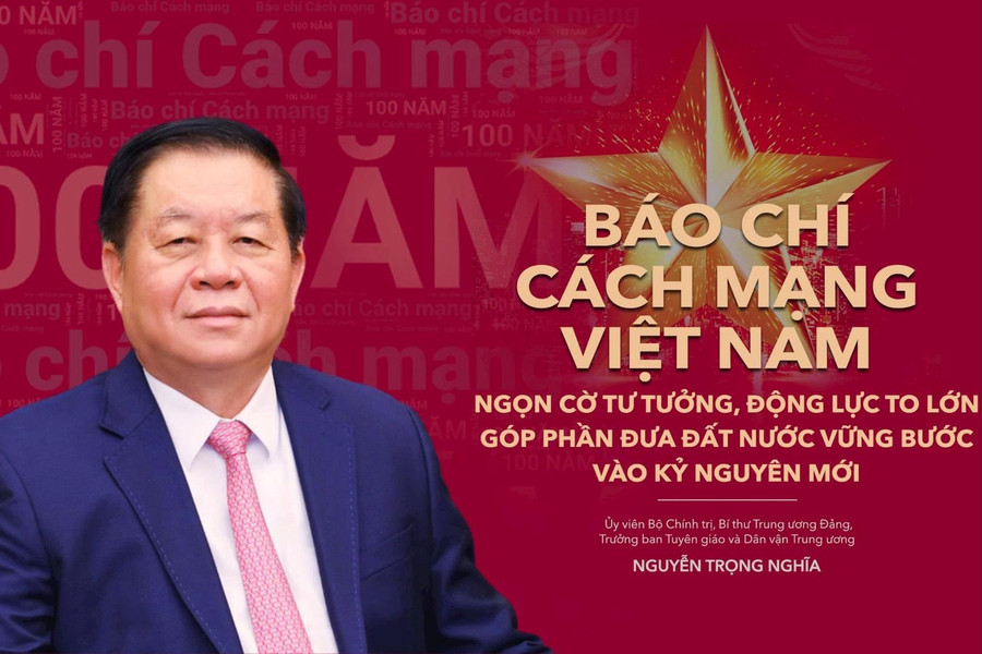 Báo chí Cách mạng Việt Nam: Ngọn cờ tư tưởng, động lực to lớn góp phần đưa đất nước vững bước và kỷ nguyên mới