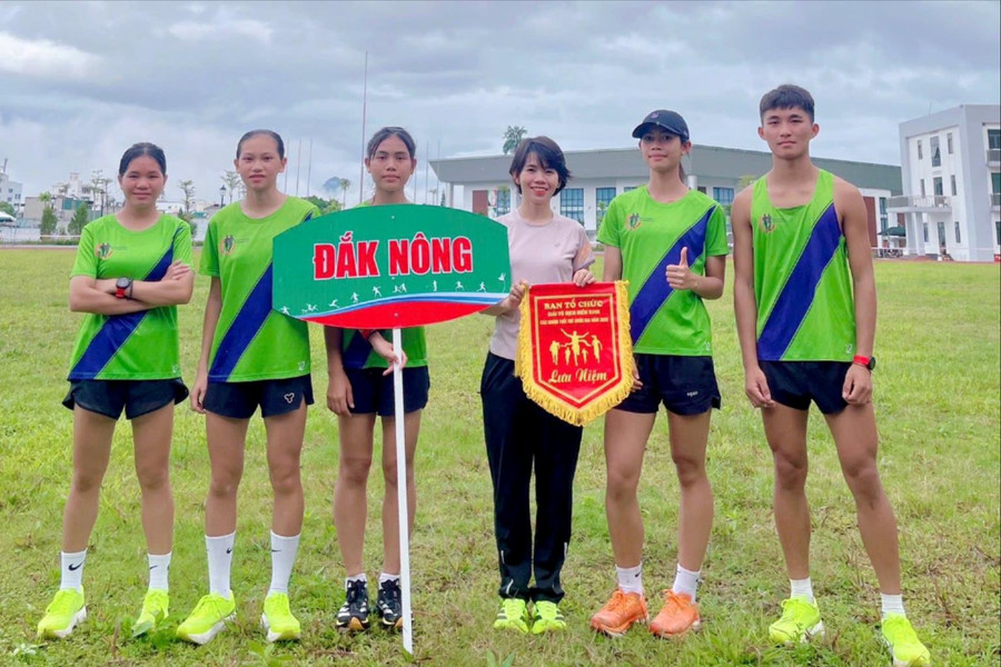 Đắk Nông giành 3 huy chương tại Giải Vô địch điền kinh các nhóm tuổi trẻ quốc gia 2025