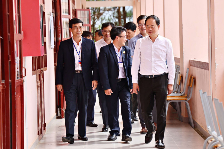 Chủ tịch UBND tỉnh Trần Hồng Thái kiểm tra công tác chuẩn bị Kỳ thi Tốt nghiệp THPT năm 2025 tại Đà Lạt