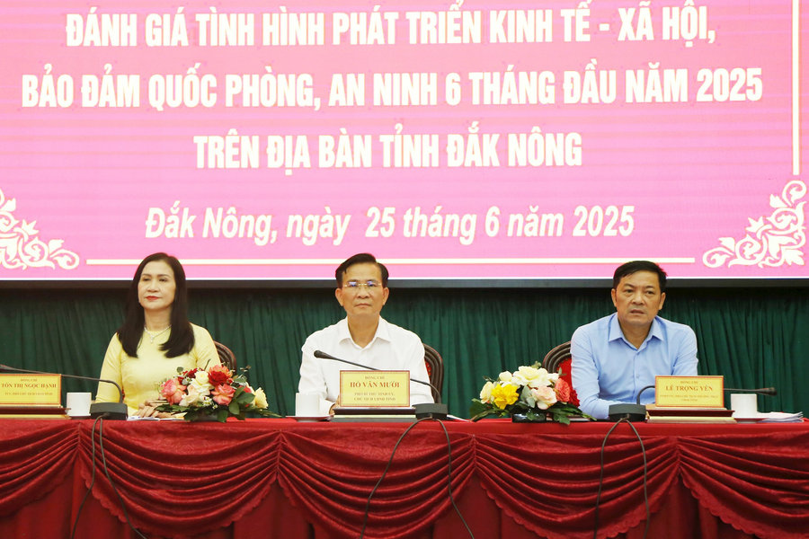 Tăng trưởng kinh tế Đắk Nông 6 tháng đầu năm đạt 7,9%